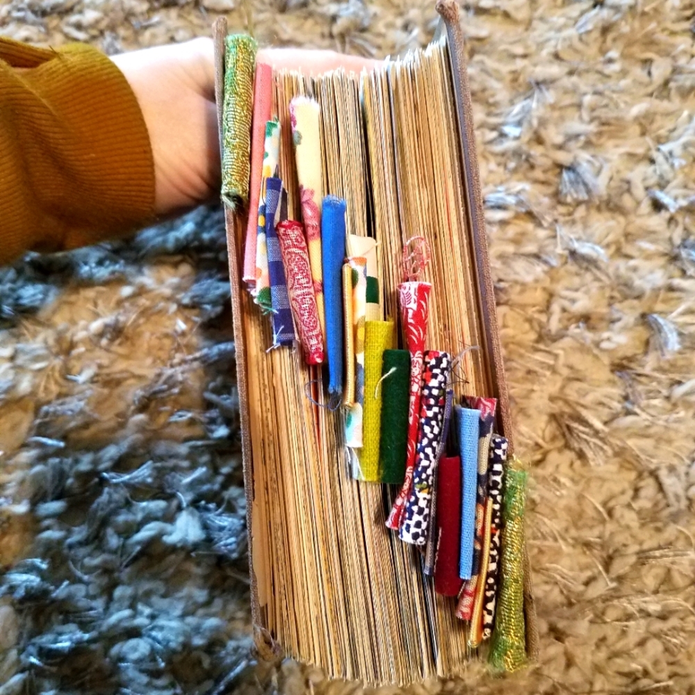 Beautiful handmade scrapbook/junk journal/smash bo